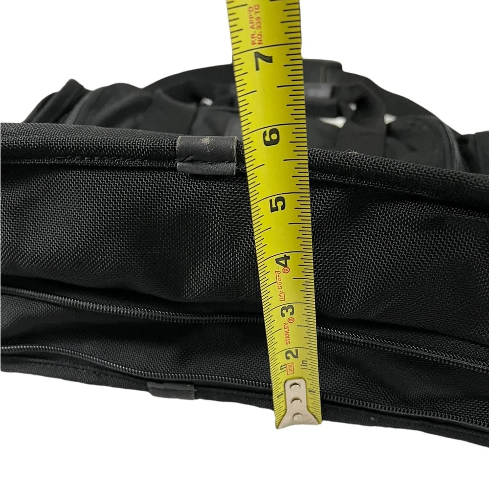 TUMI Slim Expandable Deluxe Portfolio Briefcase Messenger Bag Travel Carry-On